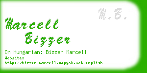 marcell bizzer business card